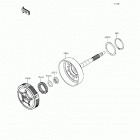 Teryx4 LE (KRT800-CFF) Сцепление