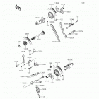 Teryx LE (KRF800-CFF) Распредвал(ы)  /  натяжитель