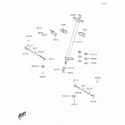 Brute Force 300 (KVF300-CFF) Рулевой вал