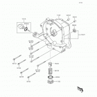 KFX50 (KSF50-BGF) Крышки двигателя