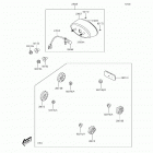 KFX90 (KSF90-AGF) Фонарь
