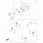 KFX50 (KSF50-BGF) Фонарь