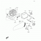 KFX50 (KSF50-BGF) Шестерни   /  вилки переключения
