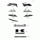 Brute Force 300 (KVF300-CGF) Decals(white)(cgf)