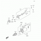 KFX50 (KSF50-BGF) Стартер