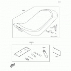 KFX50 (KSF50-BGF) Сидение