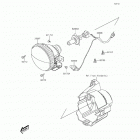 Brute Force 300 (KVF300-CFF) Фара