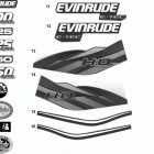 225 E225DPLINS Decals - blue