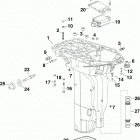 300 E300DPZINM Exhaust housing inner (3.4 l)