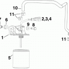115 E115DHXINA Топливный фильтр