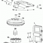 55 E55MRLINB Статор, маховик