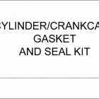 175 E175DSLINE Комплект прокладик и сальников