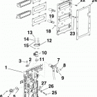 75 E75DPLINC Впускной коллектор