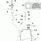 15 E15DHTLINR Масляный бак и насос