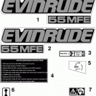 55 E55MRLINB Наклейки