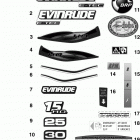 15 E15DHTLINR Наклейки