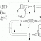 55 E55MRLINB Fuel hose & primer bulb assy