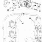 225 E225HSLINM Топливная форсунка и рельсы