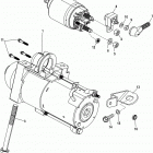 3.0L    GM 181 I/L4 1A020544 & Up Стартер