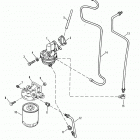 502 MAG. BRAVO GM 502 V-8 1990-1992 0C878221 THRU 0D824588 Fuel pump and fuel filter