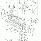 3.0L    GM 181 I/L4 1 1998 0L010042 THRU 0L096999 Exhaust manifold and water system