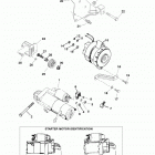 262 MAG (TBI)(GEN+) 0F803800 THRU 0K999999 Starter motor and alternator