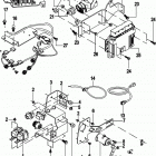 2.0L ES 130 70002130 THRU 70015639 Electrical components, control module and brackets