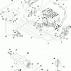 4.3L CARB ALPHA/BRAVO 0W650000 THRU 1A063239 Closed cooling system