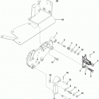7.4L BRAVO (MPI)(GEN. VI)    GM 454 V-8 1998-2000 0L010003 THRU 0M024330 Shift bracket