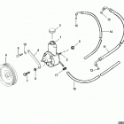 7.4L BRAVO (MPI)(GEN. VI)    GM 454 V-8 1998-2000 0L010003 THRU 0M024330 Power steering components