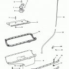 350 MAG. BRAVO MPI(GEN+)    GM 350 V-8 1996 0F602000 THRU 0K001500 Oil pan and oil pump