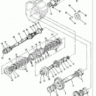 636 D-TA (BRAVO & MIE)    VM 219 I/L6  1989 0B993002 THRU 0D850127 Transmission(inline) (internal components)
