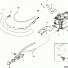 377 MAG MPI BRAVO EC 1A611928 THRU 1A623184 Cool fuel system, bravo