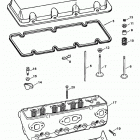 7.4L BRAVO (GEN. V)    GM 454 V-8 1992-1996 0D603118 THRU 0F800699 Cylinder head and rocker cover(7.4l bravo)