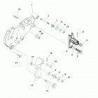 4.3L EFI  (GEN+) TBI    GM 262 V-6 0L619000 THRU 0M322780 Shift bracket(bravo engines)