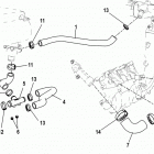 100 VAZER 1A035000 THRU 1A036006 Cooling system, fresh water system