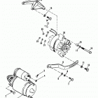 502 MAG. BRAVO (GEN. V)     GM 502 V-8 1992-1993 0D824589 THRU 0F114528 Starter and alternator