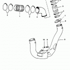 7.4LX BRAVO (MPI)(GEN. V)   GM 454 V-8 1996 0F602010 THRU 0F801999 Глушитель