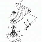 7.4LX BRAVO (MPI)(GEN. V)   GM 454 V-8 1996 0F602010 THRU 0F801999 Крепление двигателя
