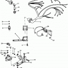 7.4L BRAVO (GEN. V)    GM 454 V-8 1992-1996 0D603118 THRU 0F800699 Wiring harness  /  electrical(mounted on distribut...