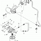 350 MAG. ALPHA (4 BBL.)    GM 350 V-8 1997 0K001527 THRU 0K999999 Fuel pump and fuel filter