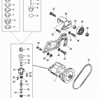 502 MAG. MPI (GEN VI)       GM 502 V-8 1996 0F802600 THRU 0K999999 Sea water pump(vst fuel system) (s  /  n 0k147349 ...