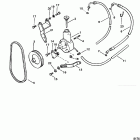 3.0L    GM 181 I/L4 1 1998 0L010042 THRU 0L096999 Power steering pump assembly