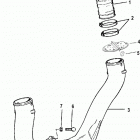 4.3LX (GEN +) (2 BBL.)      GM 262 V-6 1996-1997 0F803000 THRU 0K999999 Exhaust system(use with 1 piece manifold)