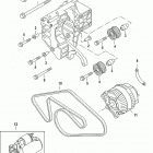 3.0L TDI 100 SD ALL & Up Alternator, connecting and mounting