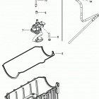 4.5L MPI 250 Alpha/Bravo 2A441953 & Up Oil pan and pump