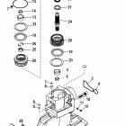 BRAVO TWO 0W250000 & Up Driveshaft housing and drive gears