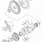 4.2L TDI V8 CEM001042 & Up Engine components, crankshaft  /  connecting rod b...