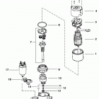454 MAG MPI BRAVO (GEN VI)    GM 454 V-8  1998 0L010029 THRU 0L058399 Starter motor(pg260)