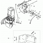 496 MAG (Base Model) 0M025000 THRU 0M687082 Trim pump assembly